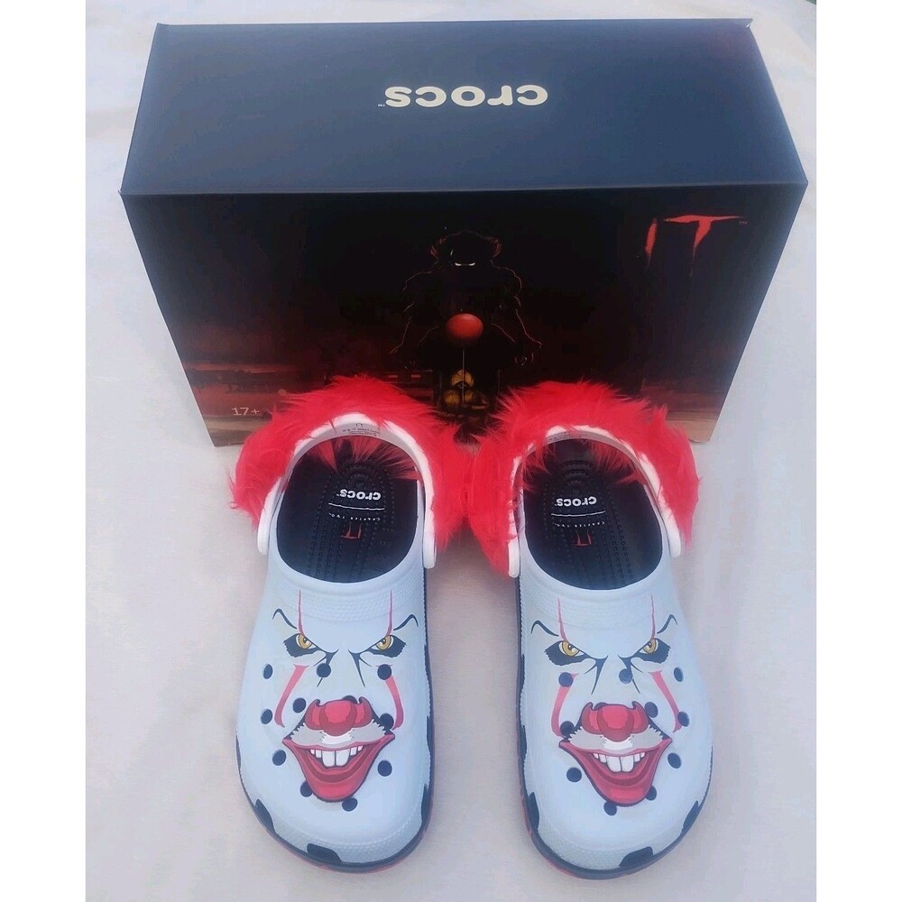 Crocs It Pennywise Classic Clogs M 10 W 12  212351-90H New In Box